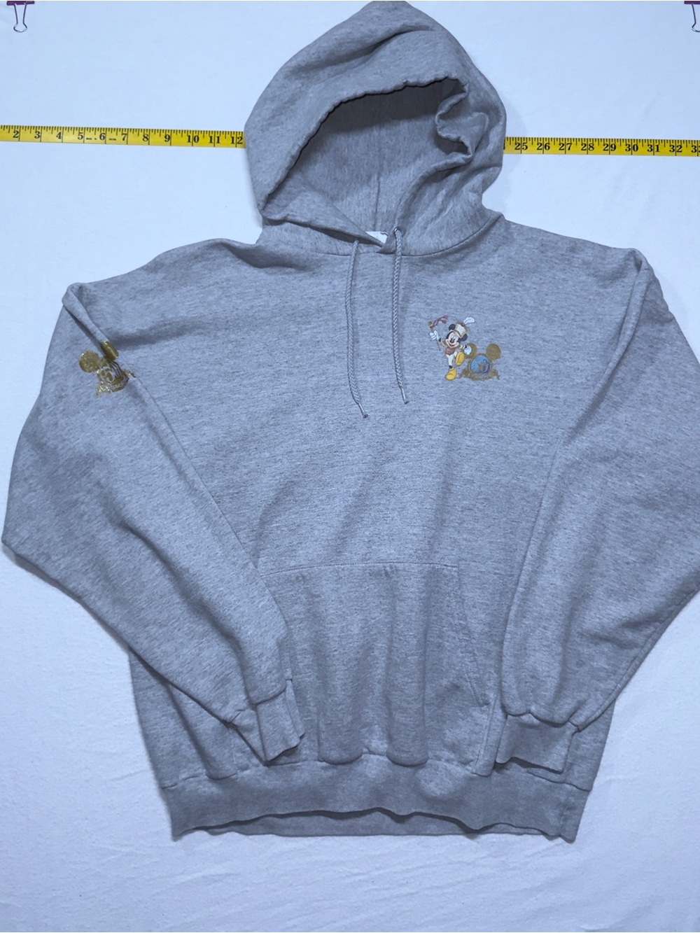 50th anniversary vintage DisneyGraphic Hoodie Sweatshirt - Men's Casual Pullover